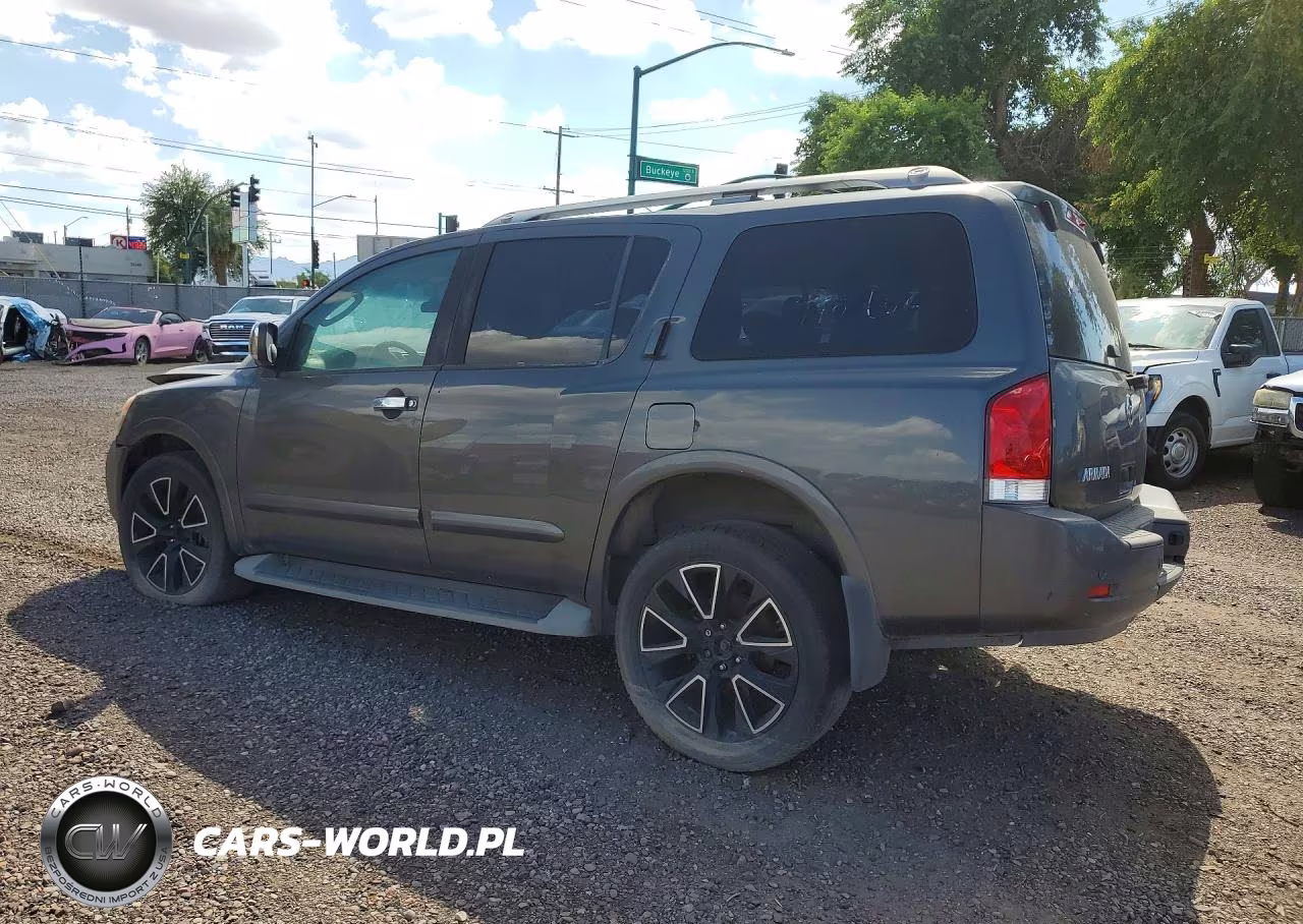 2012 Nissan Armada Sv VIN:5N1AA0ND5CN619046 - 2