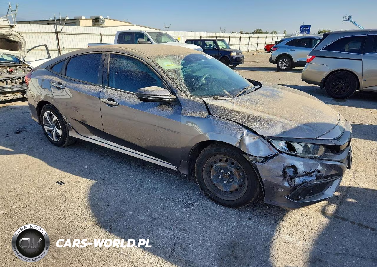 2019 Honda Civic Lx VIN:2HGFC2F66KH583151 - 4