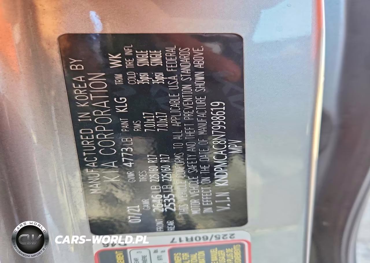 2022 Kia Sportage Lx VIN:KNDPMCAC8N7998619 - 13
