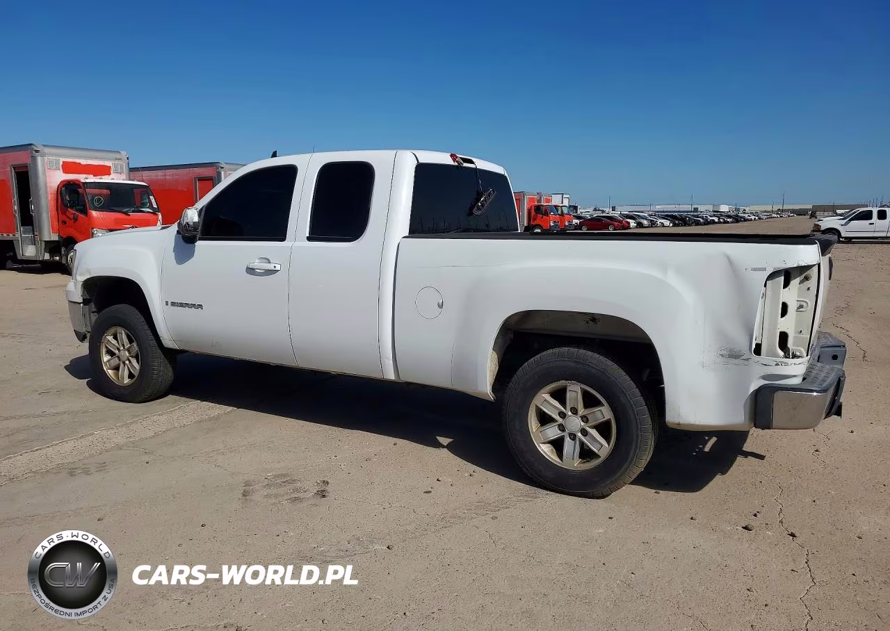 2008 GMC Sierra K1500 VIN:2GTEK19J381241892 - 2