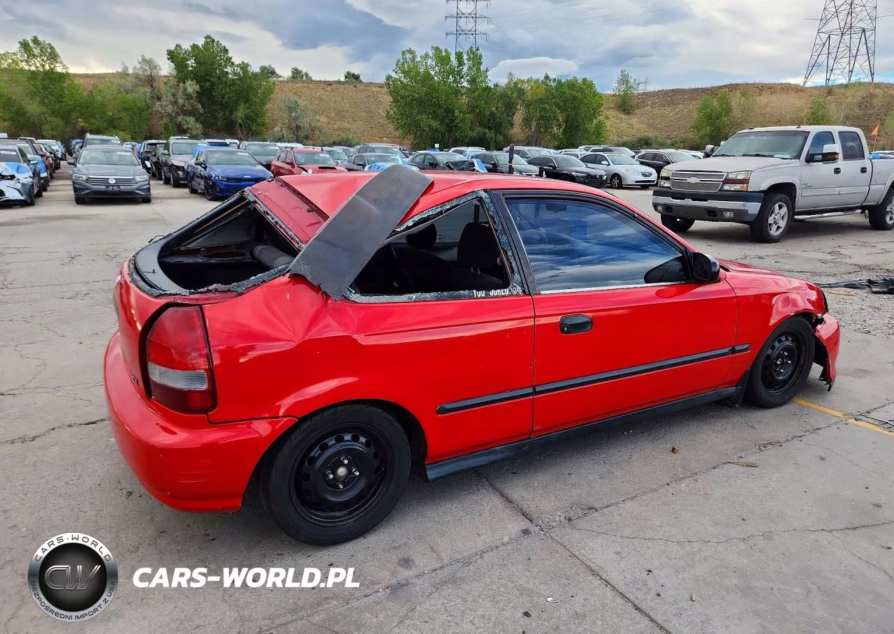 2000 Honda Civic Cx VIN:2HGEJ6325YH111154 - 3