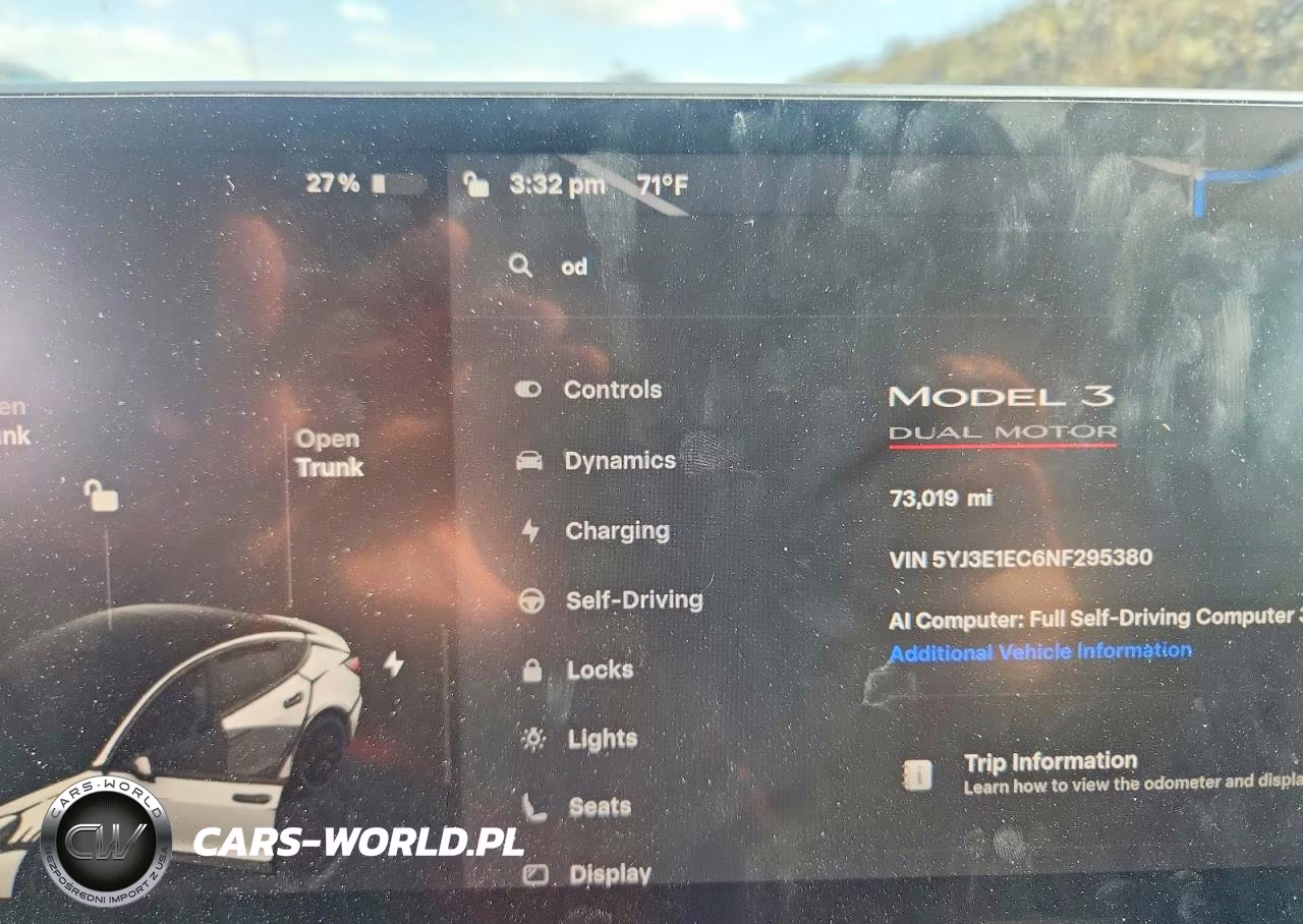 2022 Tesla Model 3 VIN:5YJ3E1EC6NF295380 - 9