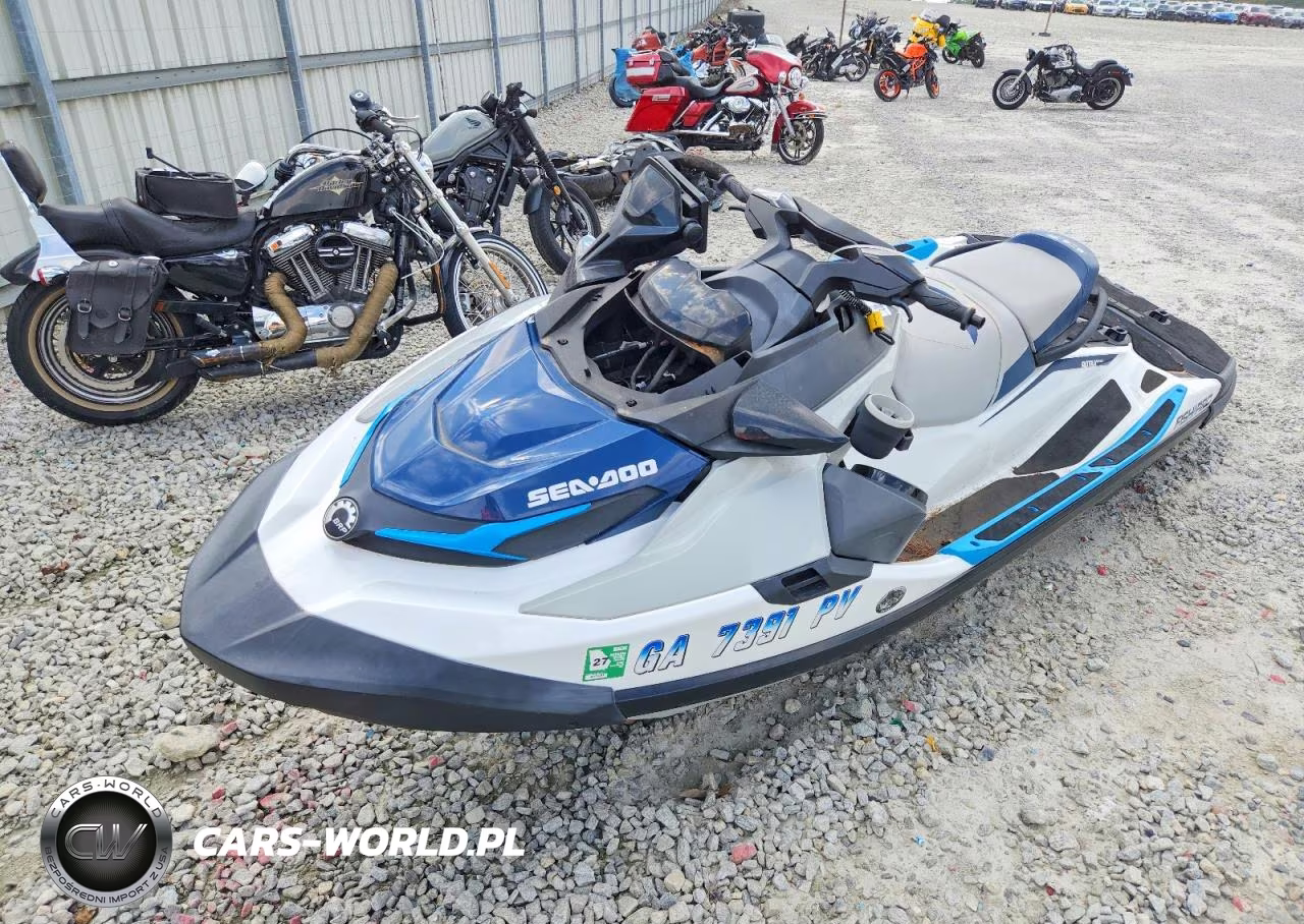 2021 Sea Doo Fish Pro Jet Ski VIN:YDV26468K021 - 2