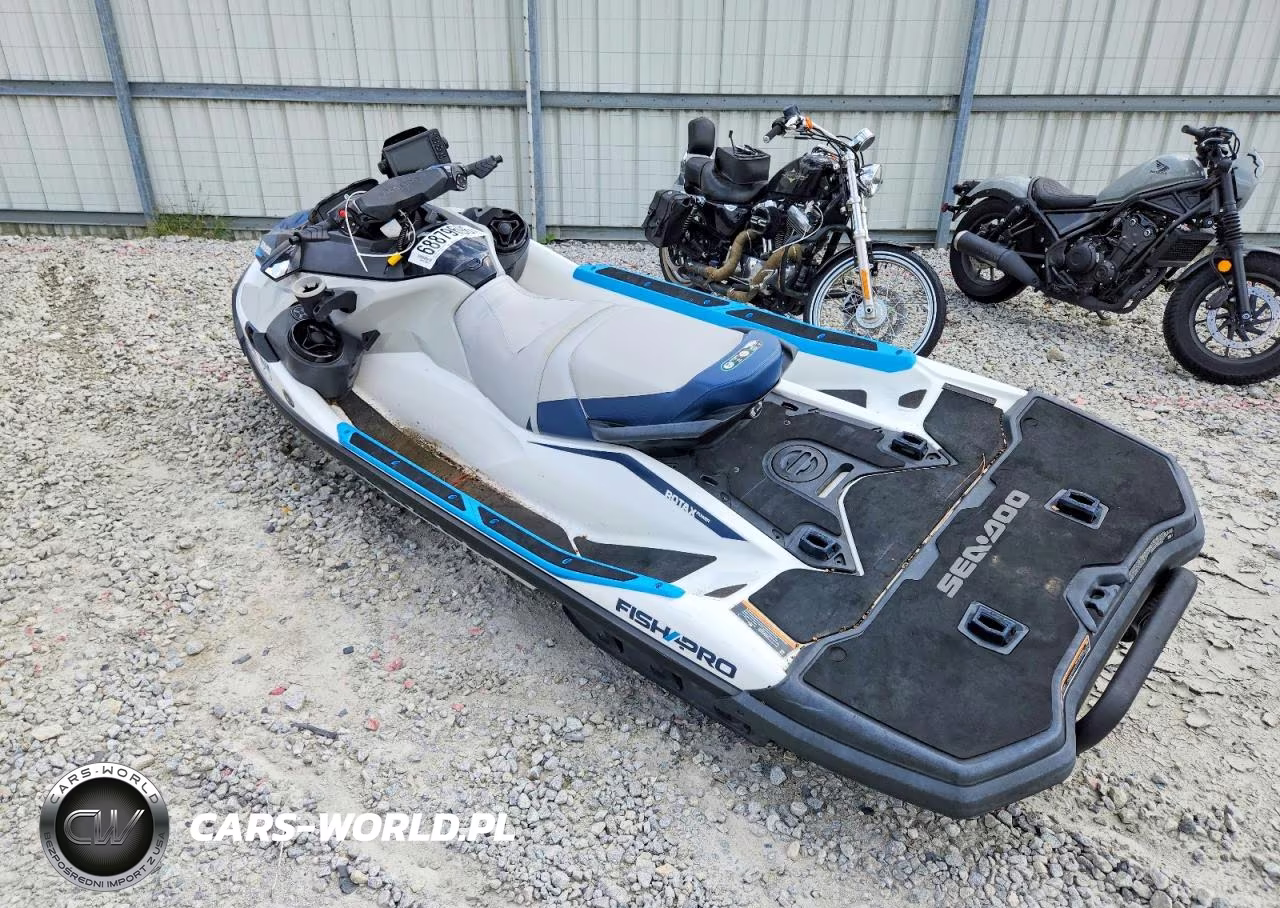 2021 Sea Doo Fish Pro Jet Ski VIN:YDV26468K021 - 3