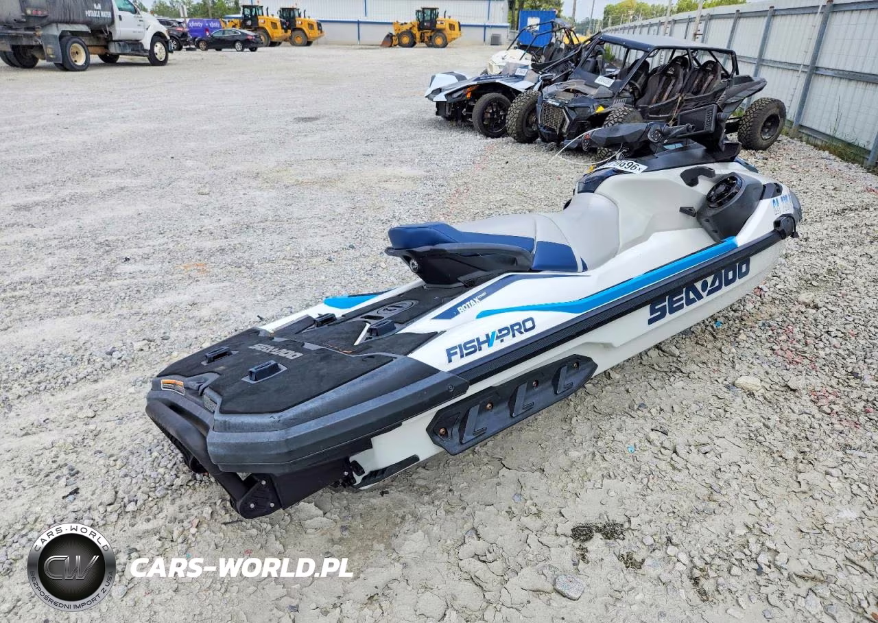 2021 Sea Doo Fish Pro Jet Ski VIN:YDV26468K021 - 4