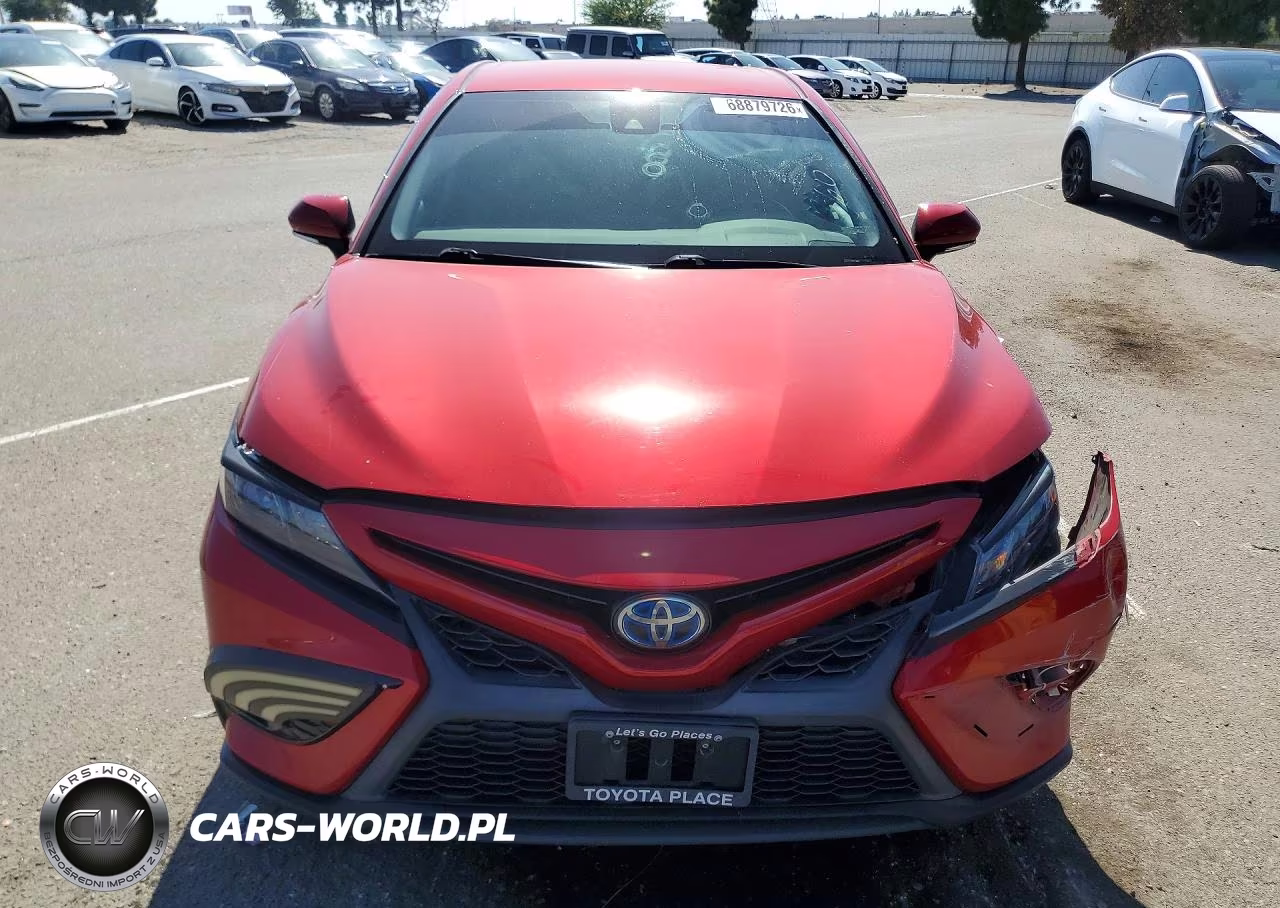 2022 Toyota Camry Hybrid Se VIN:4T1G31AK3NU036143 - 5