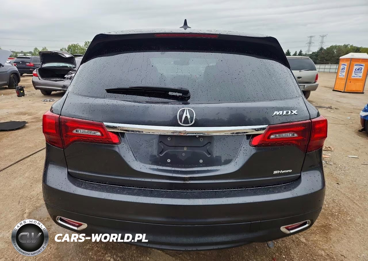 2014 Acura Mdx Technology VIN:5FRYD4H6XEB041668 - 6