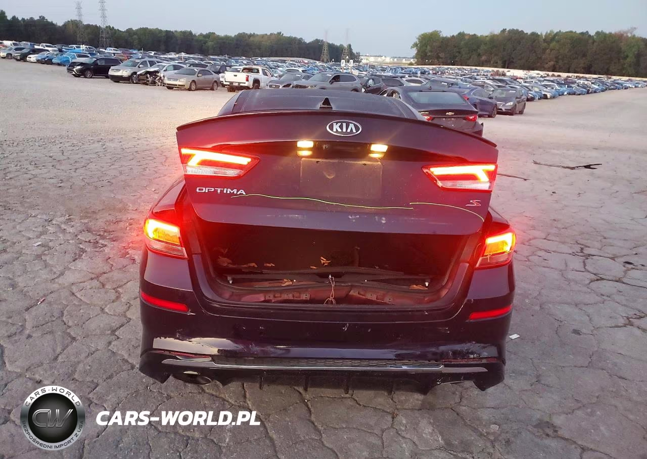 2019 Kia Optima S VIN:5XXGT4L35KG331547 - 6
