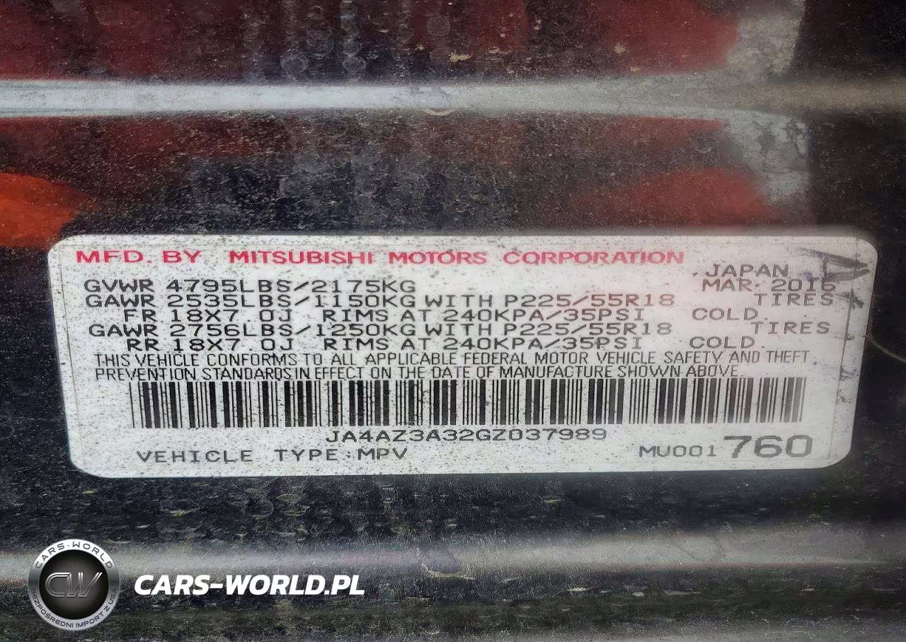 2016 Mitsubishi Outlander Se VIN:JA4AZ3A32GZ037989 - 13