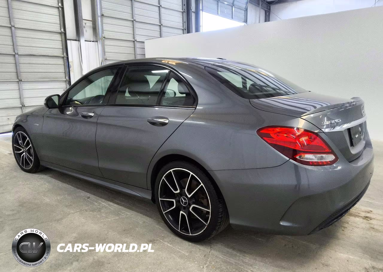 2018 Mercedes-Benz C 43 4Matic Amg VIN:55SWF6EB3JU242756 - 2