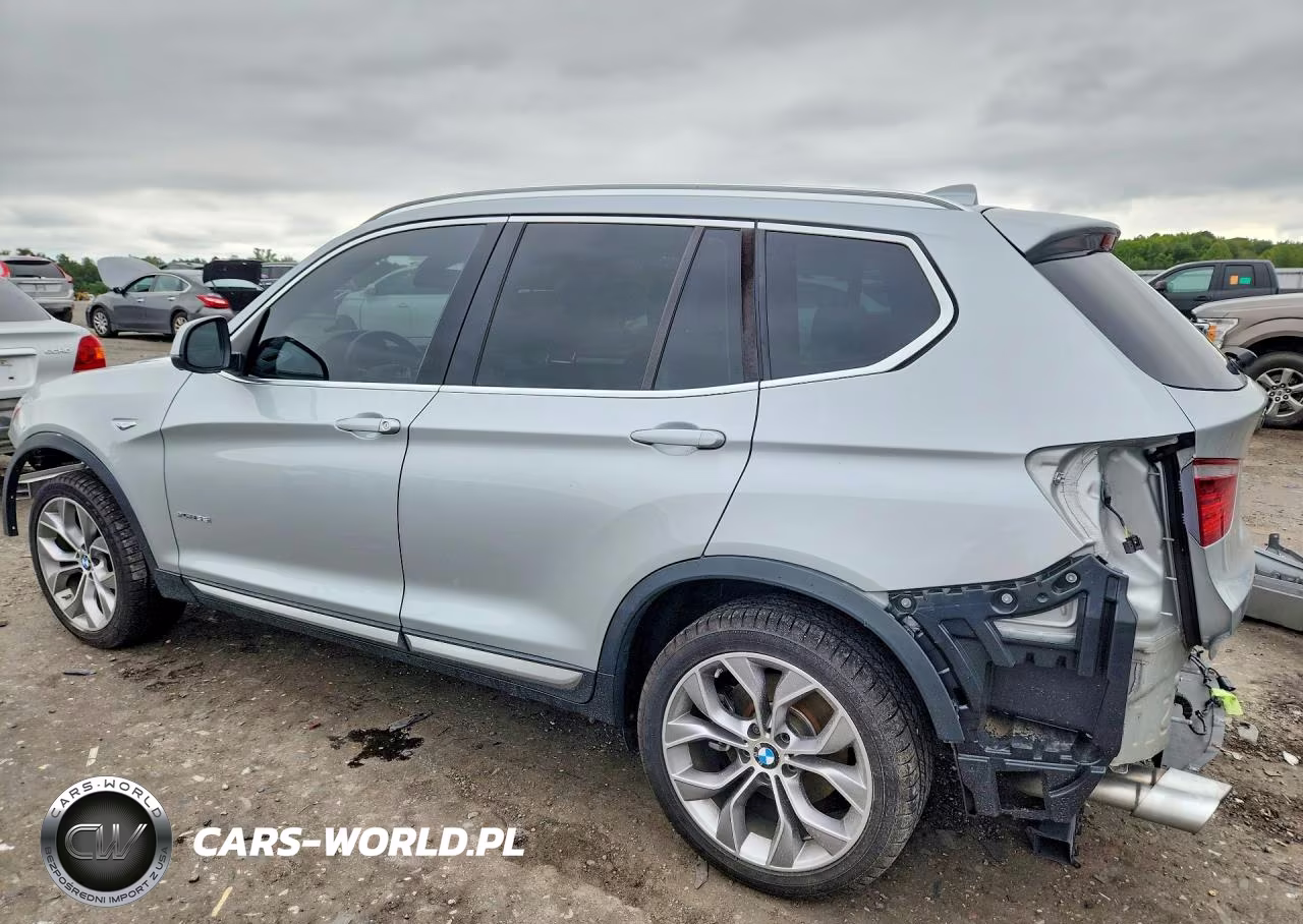 2017 BMW X3 xDrive35I VIN:5UXWX7C39H0W40173 - 2