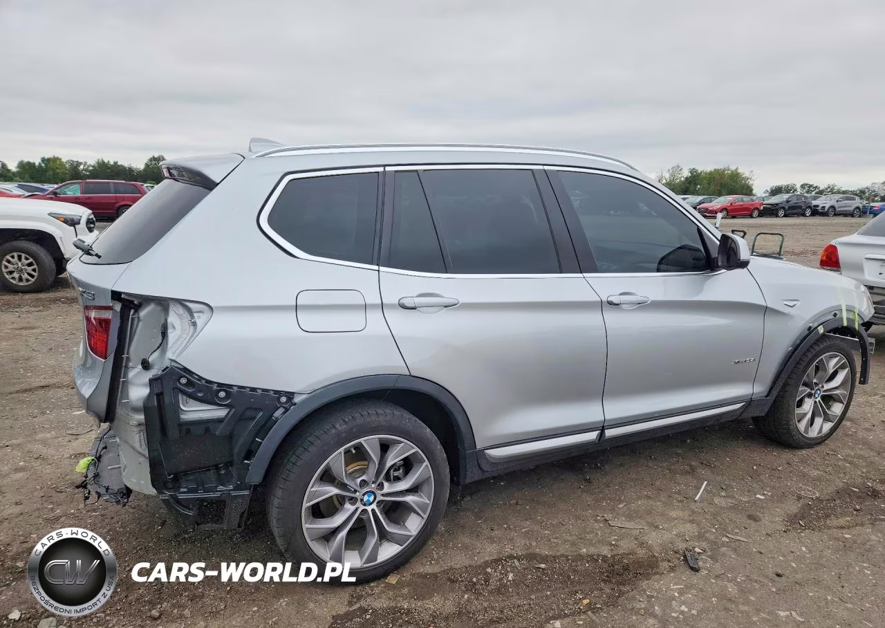 2017 BMW X3 xDrive35I VIN:5UXWX7C39H0W40173 - 3