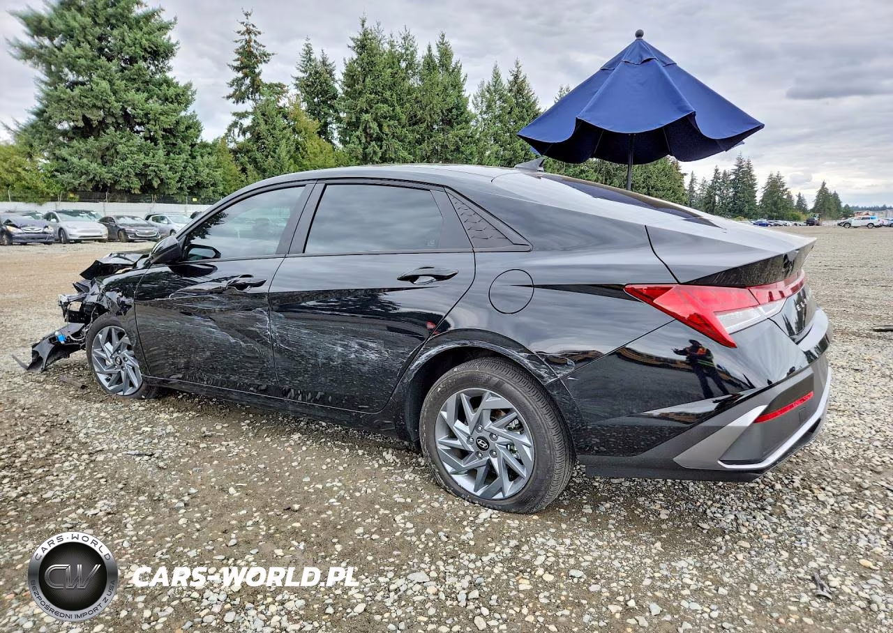 2025 Hyundai Elantra Hybrid Blue VIN:KMHLM4DJ9SU160624 - 2