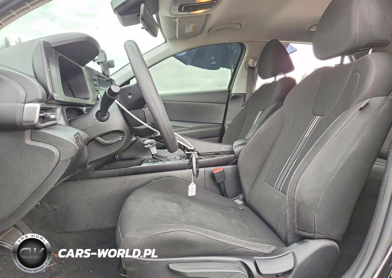 2025 Hyundai Elantra Hybrid Blue VIN:KMHLM4DJ9SU160624 - 7