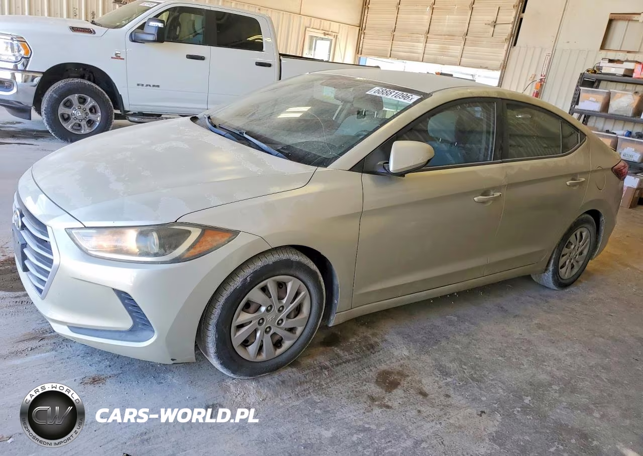 2017 Hyundai Elantra Se VIN:KMHD74LFXHU093436 - 1