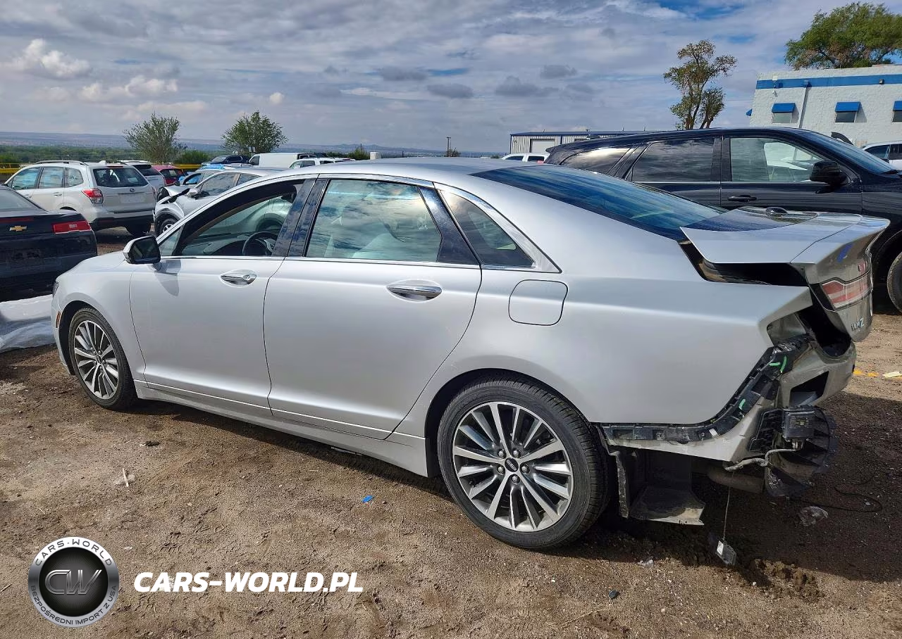 2018 Lincoln Mkz Select VIN:3LN6L5D95JR604924 - 2