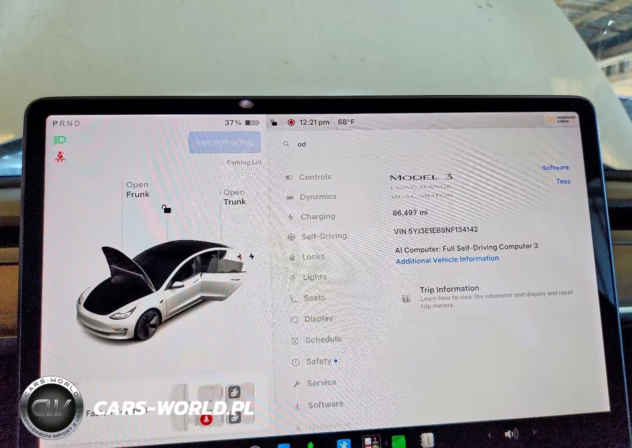 2022 Tesla Model 3 VIN:5YJ3E1EB9NF134142 - 9