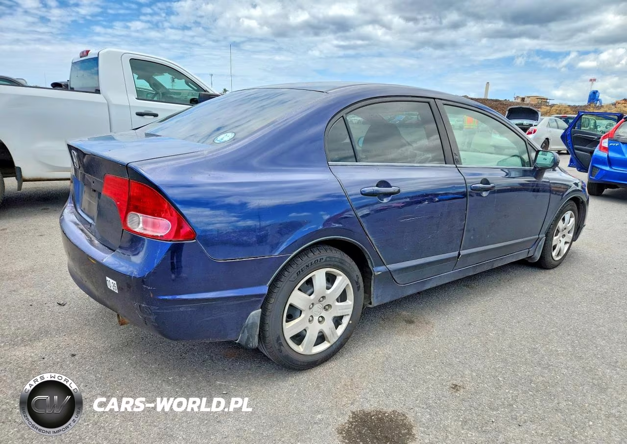 2007 Honda Civic Lx VIN:1HGFA16537L132857 - 3