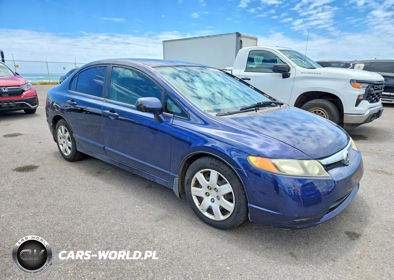 2007 Honda Civic Lx VIN:1HGFA16537L132857 - 4