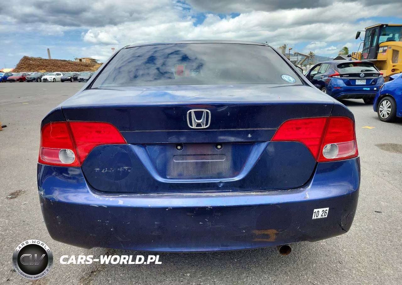 2007 Honda Civic Lx VIN:1HGFA16537L132857 - 6