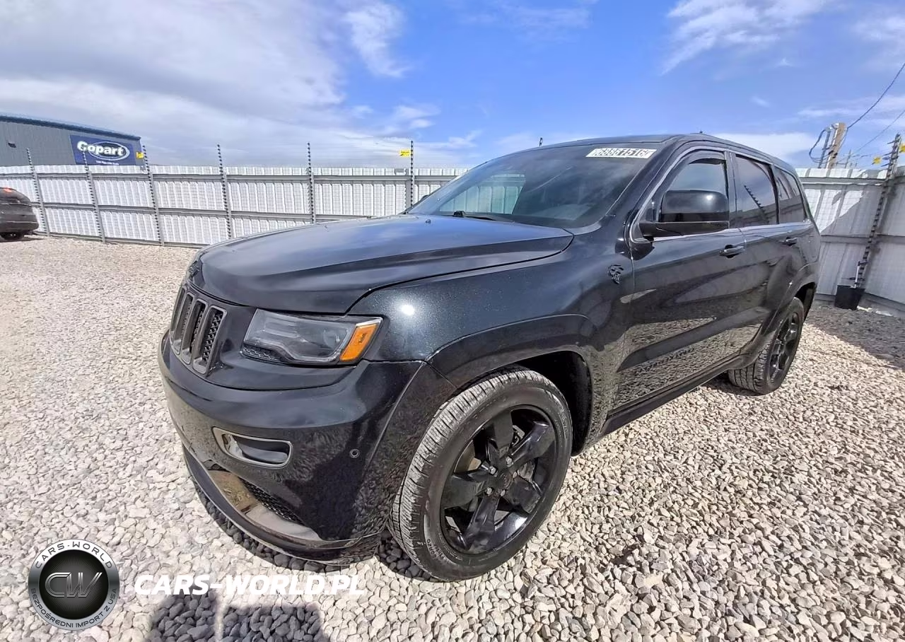2015 Jeep Grand Cherokee Overland VIN:1C4RJECG9FC231612 - 1