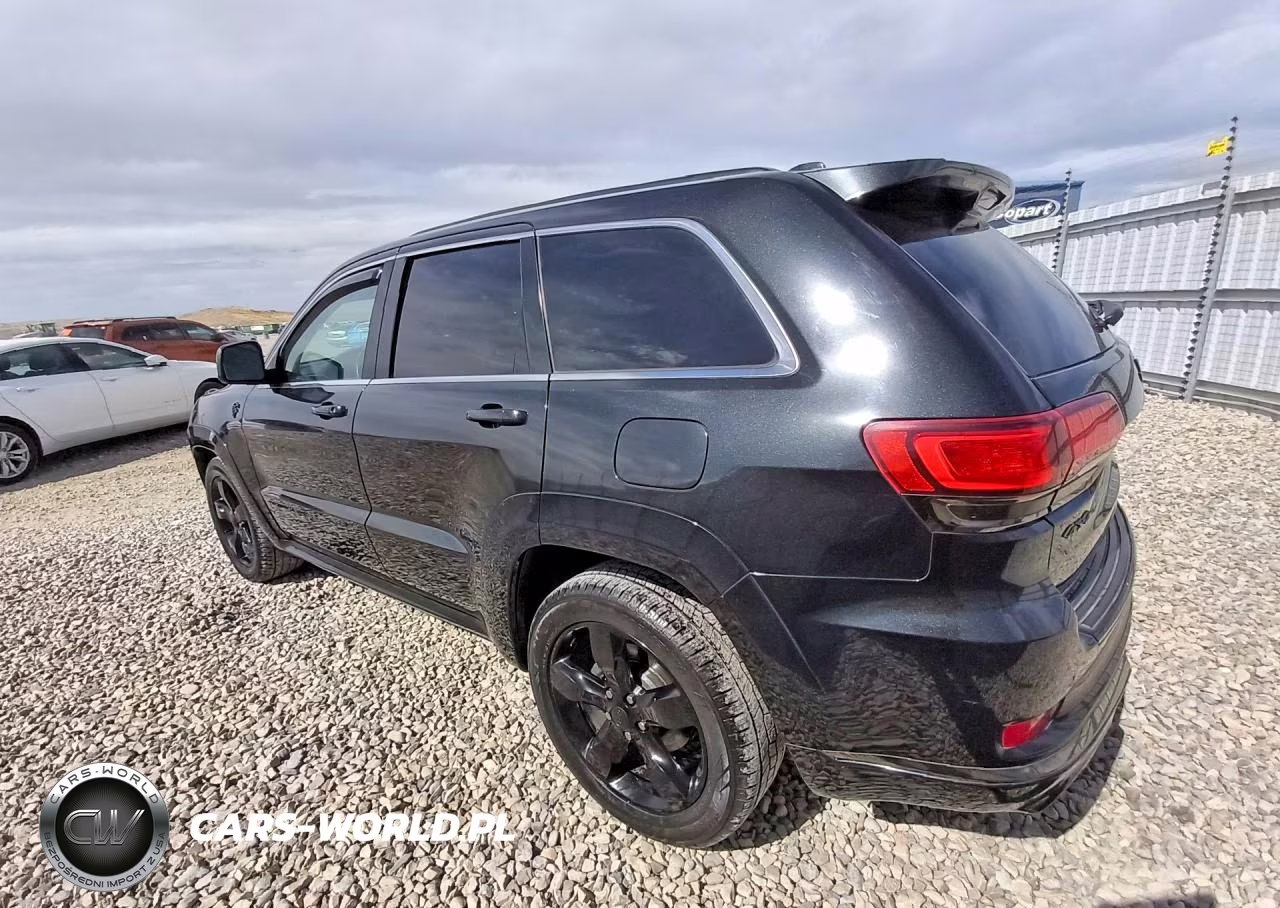 2015 Jeep Grand Cherokee Overland VIN:1C4RJECG9FC231612 - 2