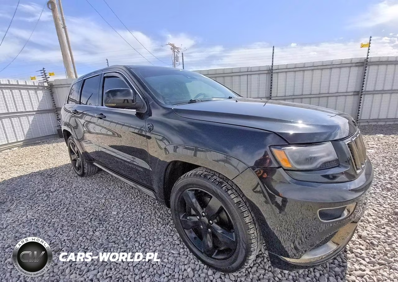 2015 Jeep Grand Cherokee Overland VIN:1C4RJECG9FC231612 - 4