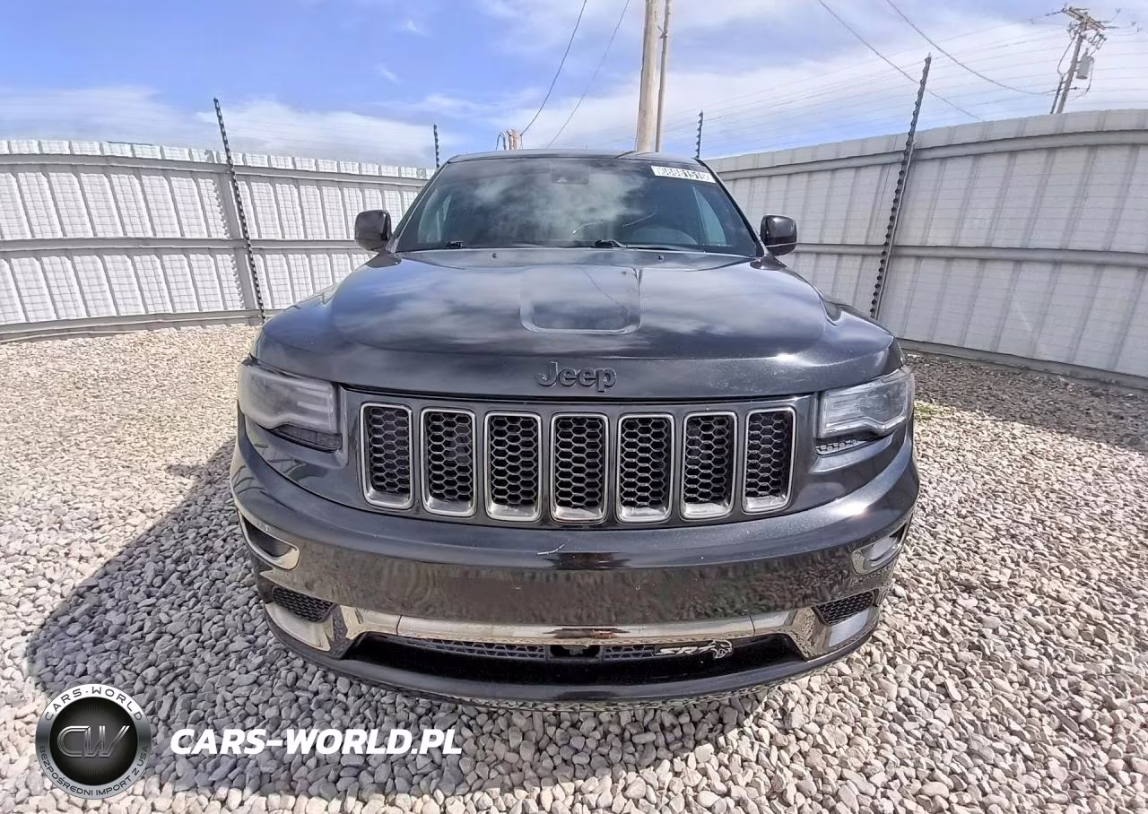 2015 Jeep Grand Cherokee Overland VIN:1C4RJECG9FC231612 - 5
