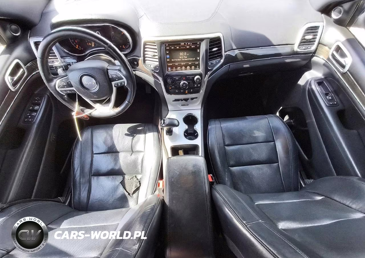 2015 Jeep Grand Cherokee Overland VIN:1C4RJECG9FC231612 - 8