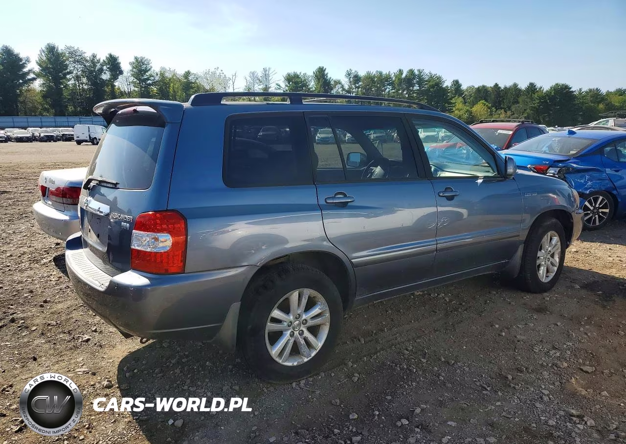 2006 Toyota Highlander Hybrid VIN:JTEEW21A460011336 - 3