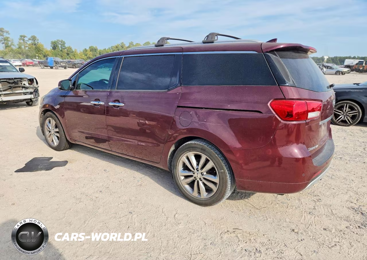 2016 Kia Sedona Sxl VIN:KNDME5C14G6154559 - 2
