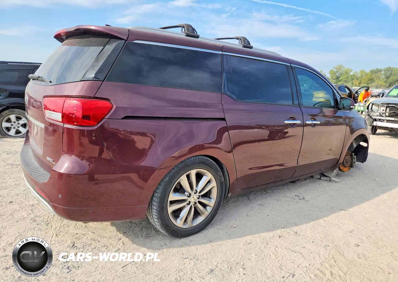 2016 Kia Sedona Sxl VIN:KNDME5C14G6154559 - 3