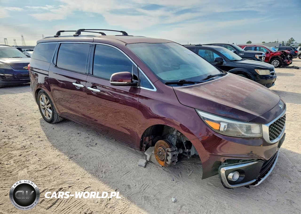 2016 Kia Sedona Sxl VIN:KNDME5C14G6154559 - 4