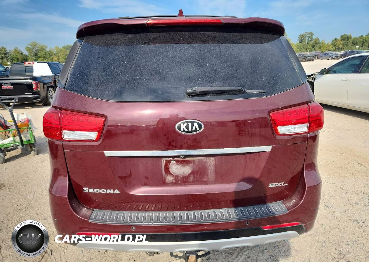 2016 Kia Sedona Sxl VIN:KNDME5C14G6154559 - 6