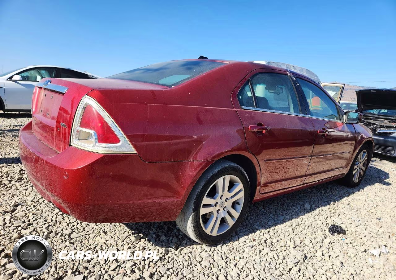 2008 Ford Fusion Sel VIN:3FAHP08Z98R136971 - 3