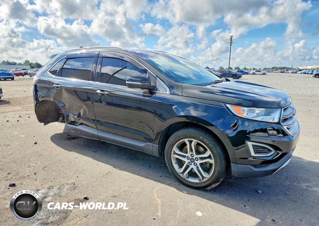 2015 Ford Edge Titanium VIN:2FMTK3K87FBB08016 - 4