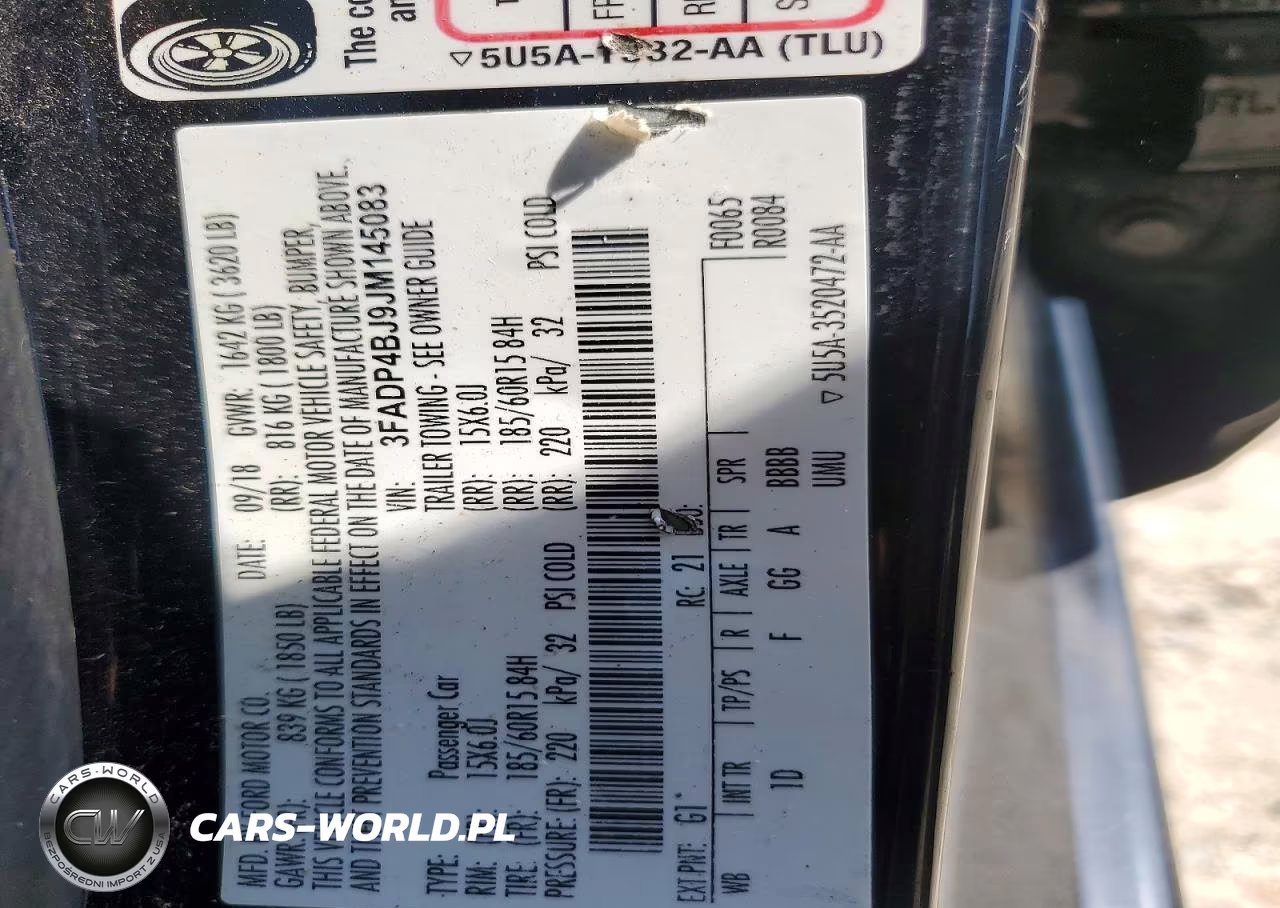 2018 Ford Fiesta Se VIN:3FADP4BJ9JM145083 - 13