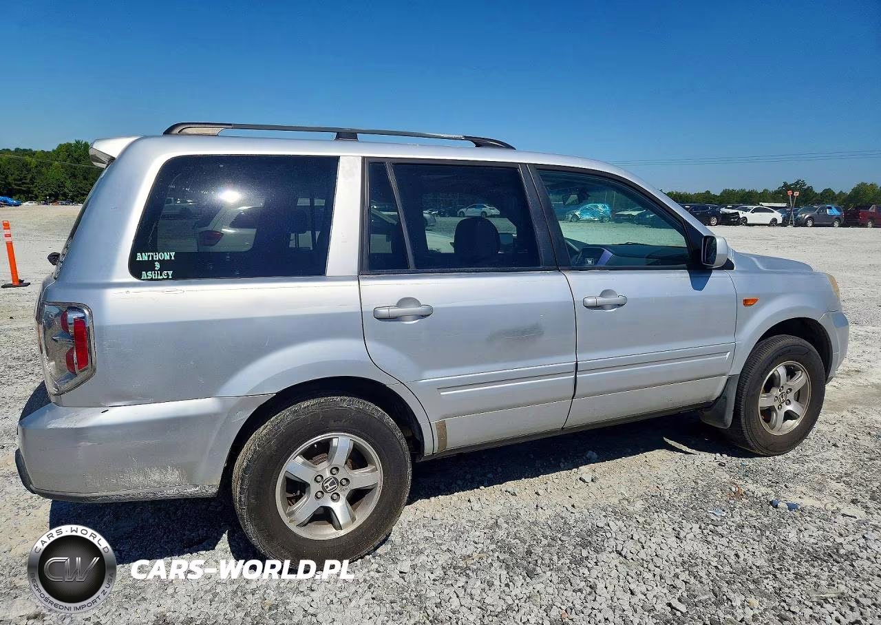 2006 Honda Pilot Ex VIN:5FNYF28646B009025 - 3
