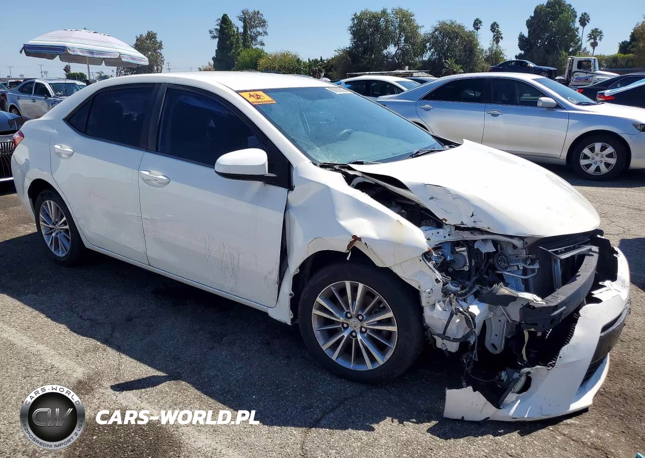 2015 Toyota Corolla 4D VIN:5YFBURHE9FP356625 - 4