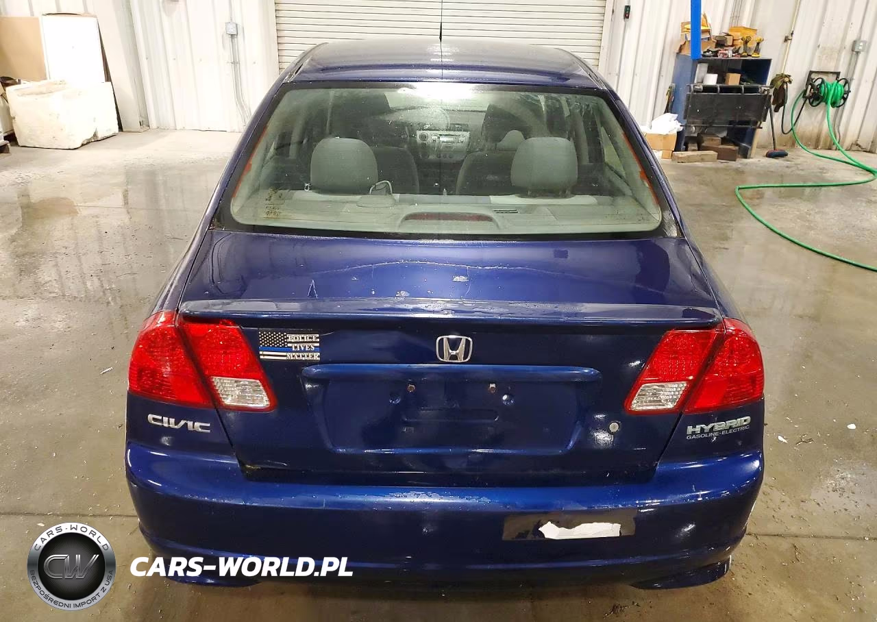 2005 Honda Civic Hybrid VIN:JHMES95625S022187 - 6