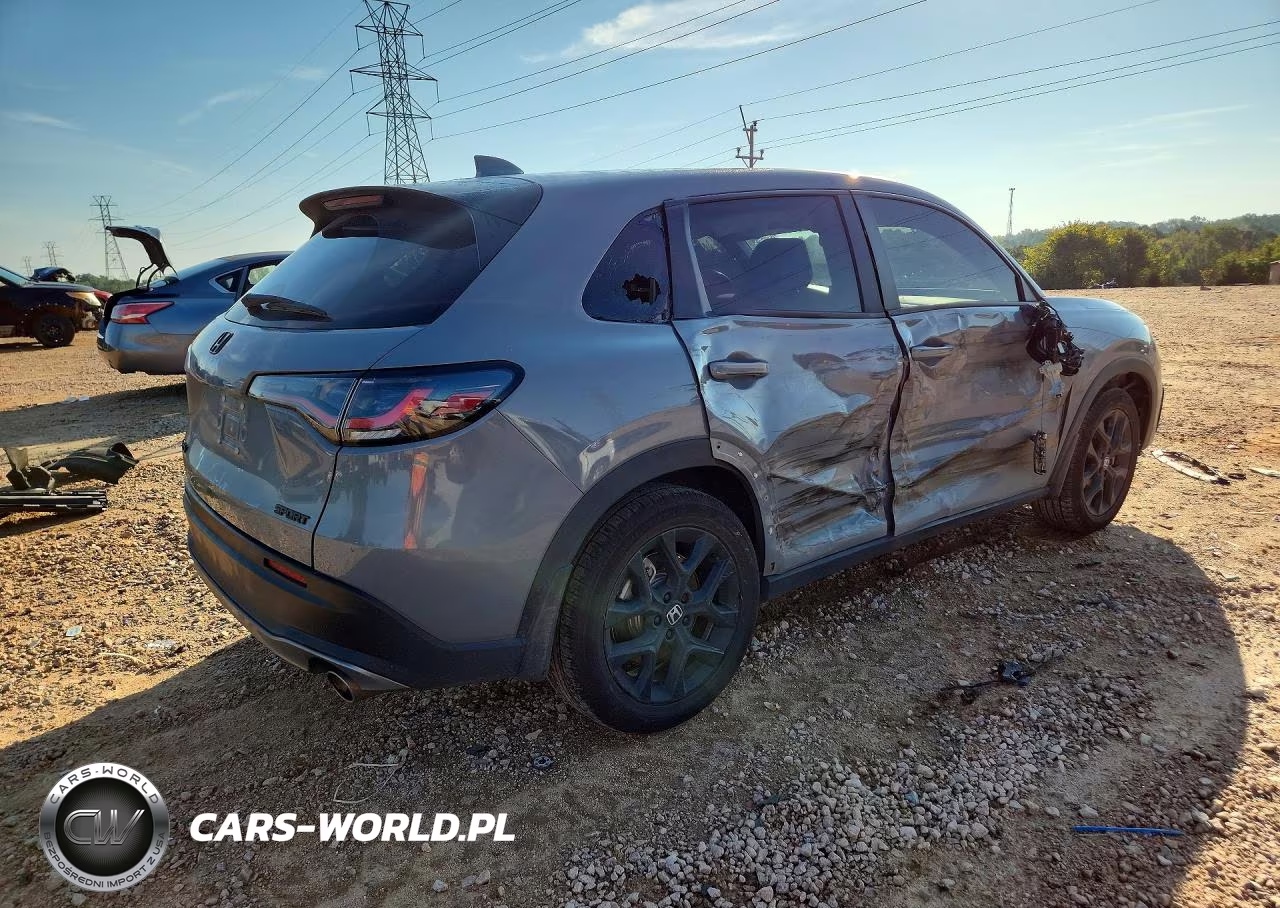 2025 Honda Hr-V Sport VIN:3CZRZ2H55SM728433 - 3