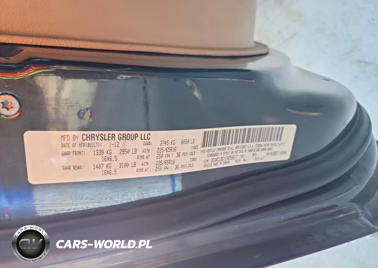 2012 Chrysler Town & Country Touring VIN:2C4RC1BG1CR259217 - 13