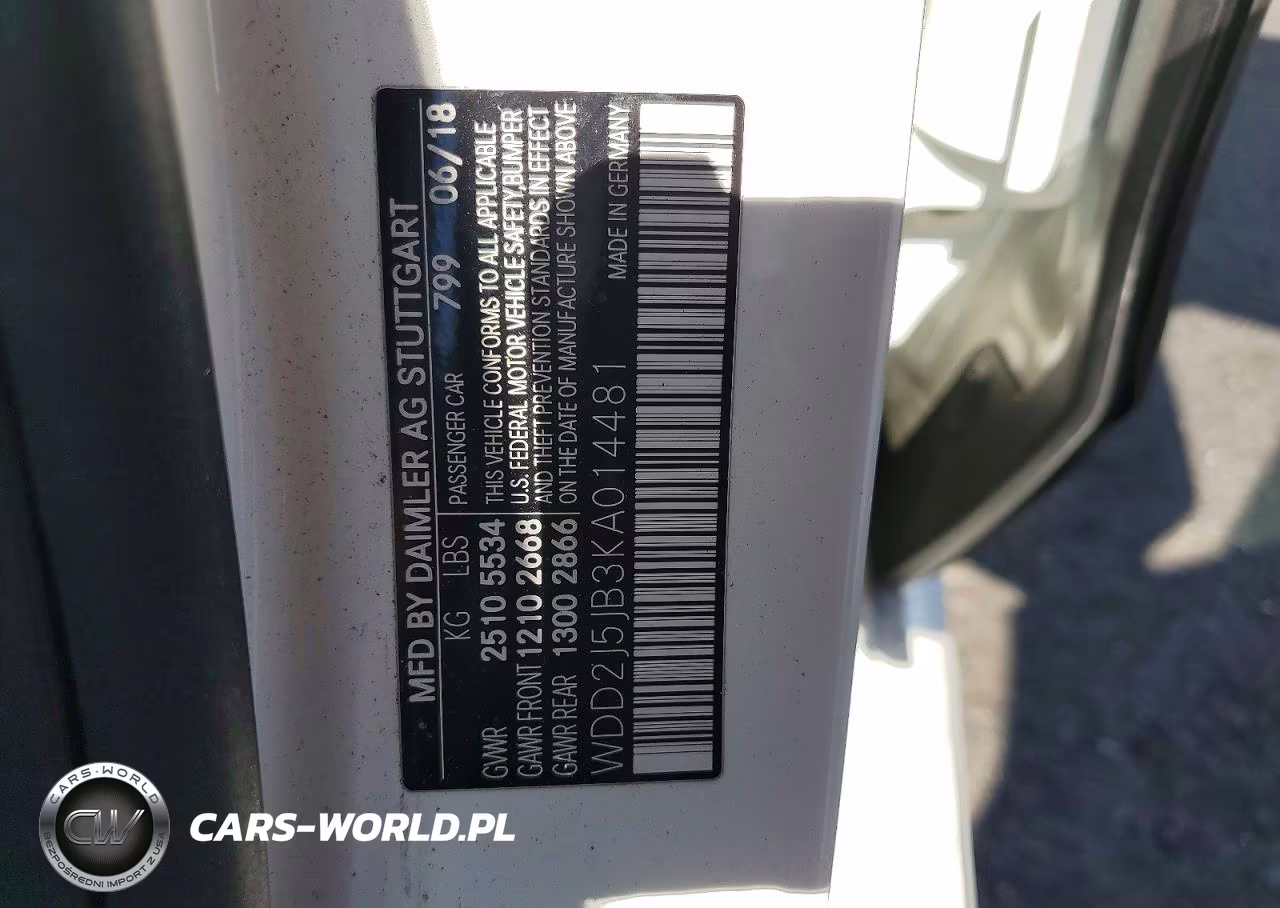 2019 Mercedes-Benz Cls 450 VIN:WDD2J5JB3KA014481 - 12