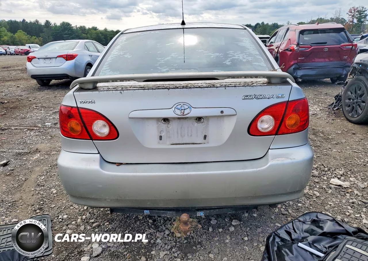 2004 Toyota Corolla Le VIN:1NXBR32E84Z334988 - 6