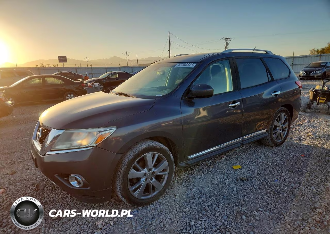 2014 Nissan Pathfinder S VIN:5N1AR2MM1EC631263 - 1