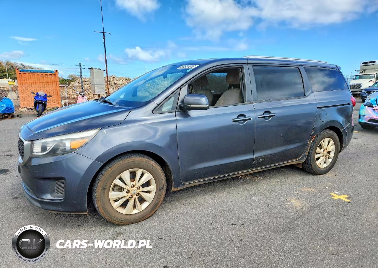 2016 Kia Sedona Lx VIN:KNDMB5C19G6202467 - 1