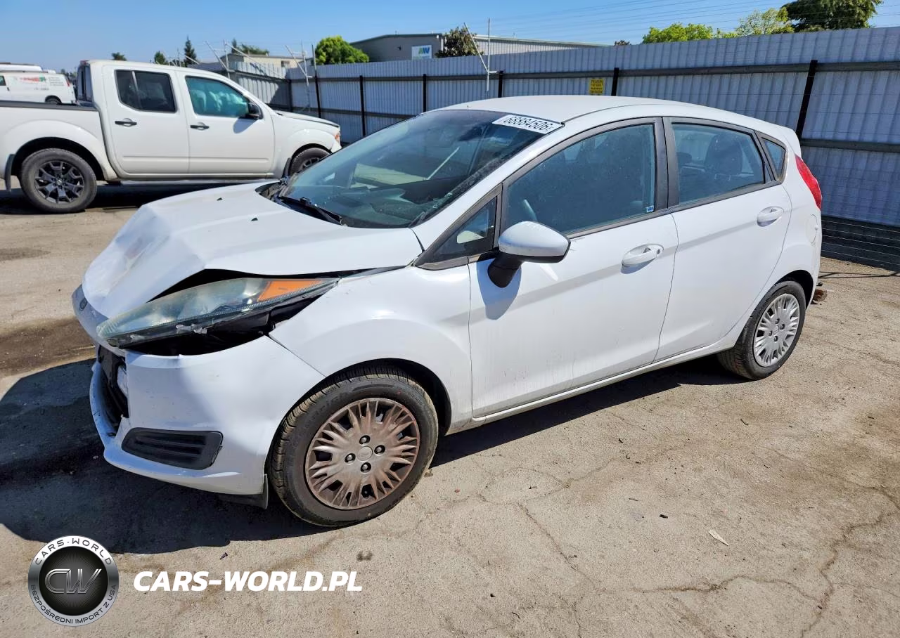 2015 Ford Fiesta S VIN:3FADP4TJXFM129741 - 1