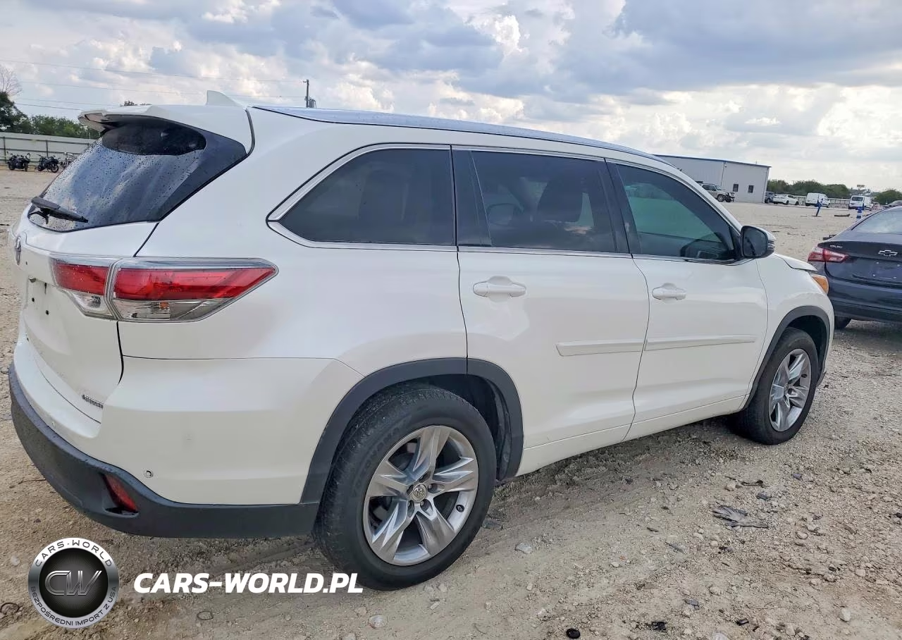 2015 Toyota Highlander Limited VIN:5TDYKRFH8FS108063 - 3