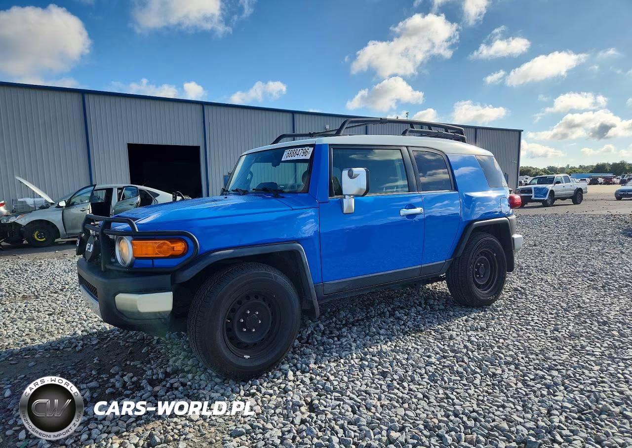 2008 Toyota Fj Cruiser Base VIN:JTEZU11F38K007623 - 1