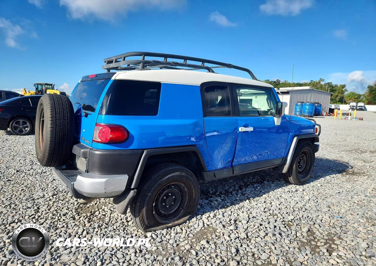 2008 Toyota Fj Cruiser Base VIN:JTEZU11F38K007623 - 3
